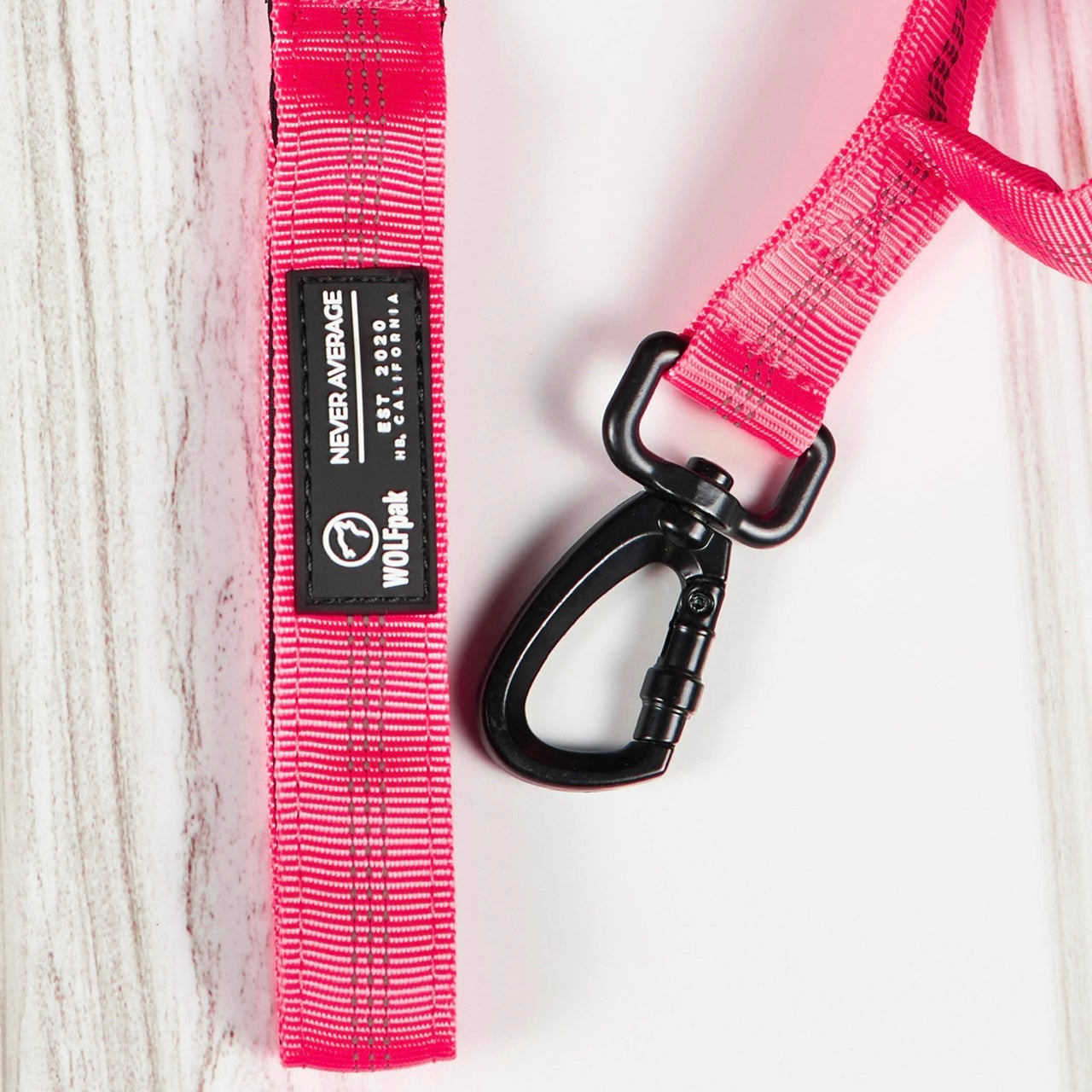 Tactical Leash Neon Pink