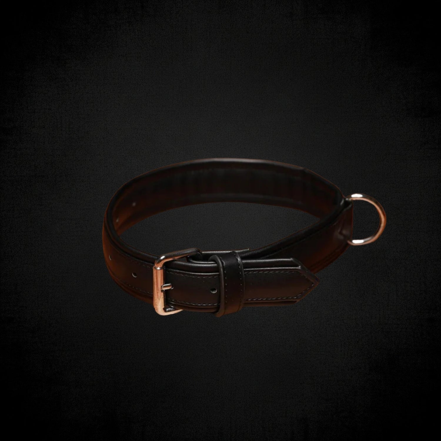 Luxury Dog Collar Alpha Black