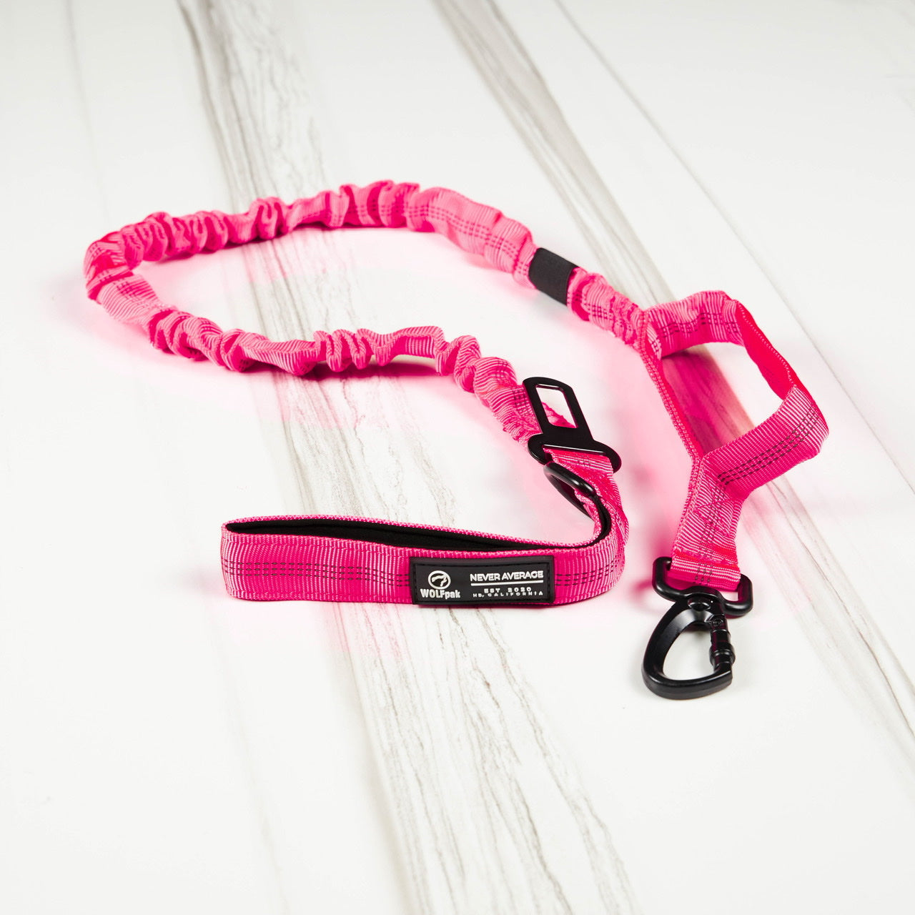 Tactical Leash Neon Pink