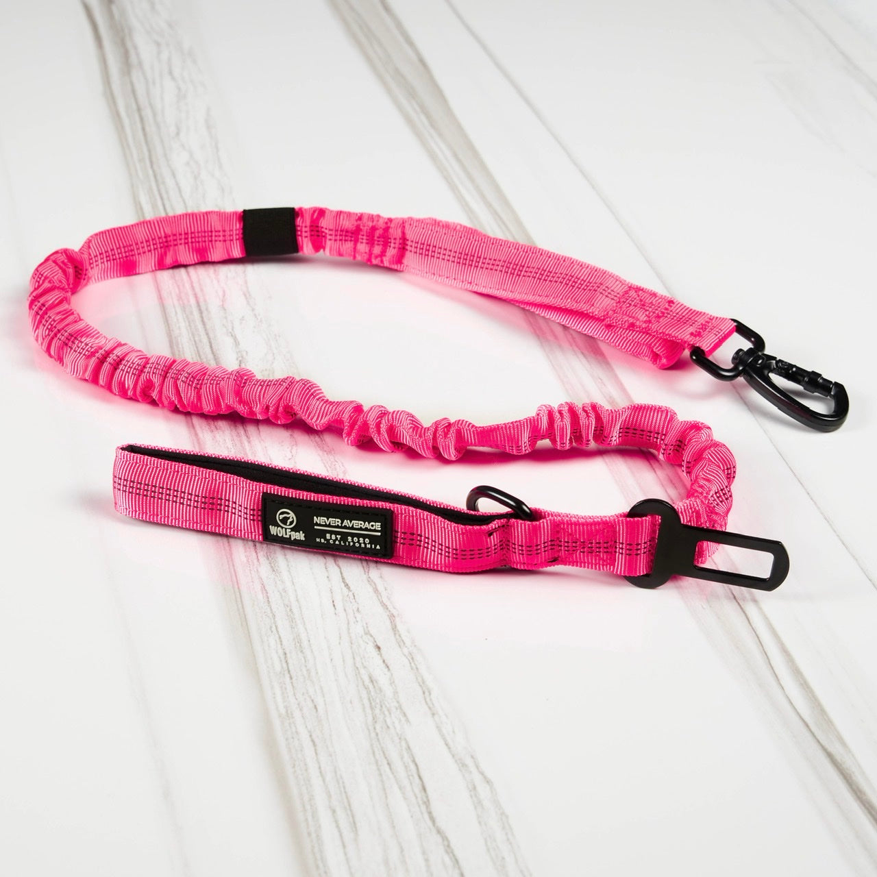 Tactical Leash Neon Pink