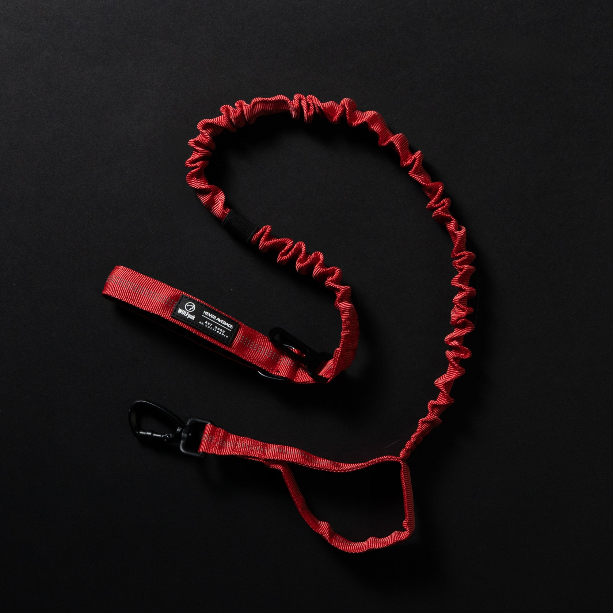 Tactical Seat Belt Leash Elite Red