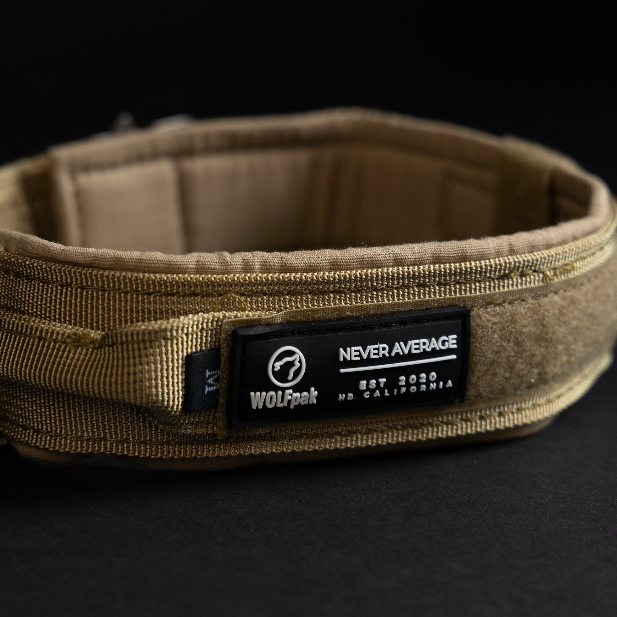 Tactical Dog Collar Khaki