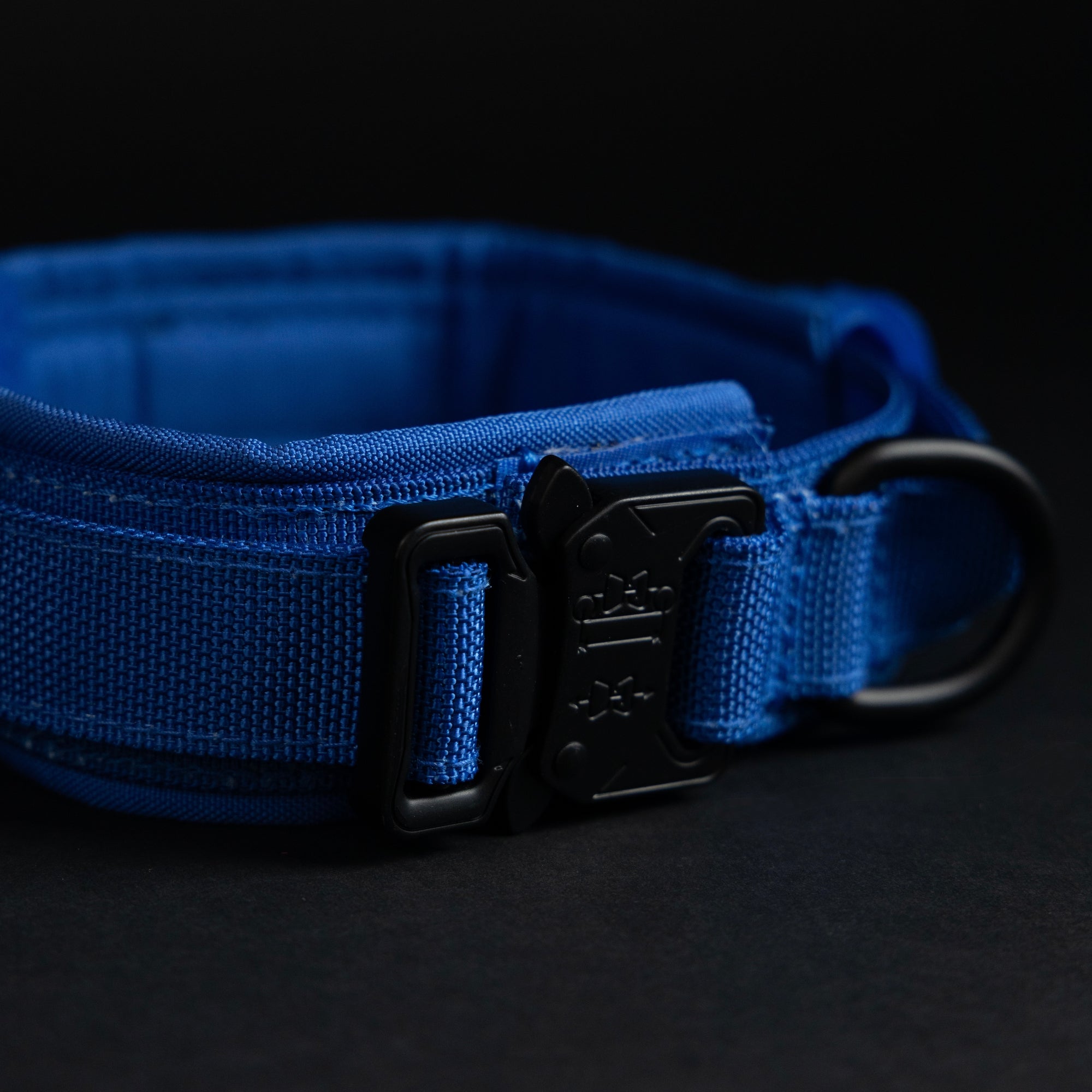 Tactical Dog Collar Blue