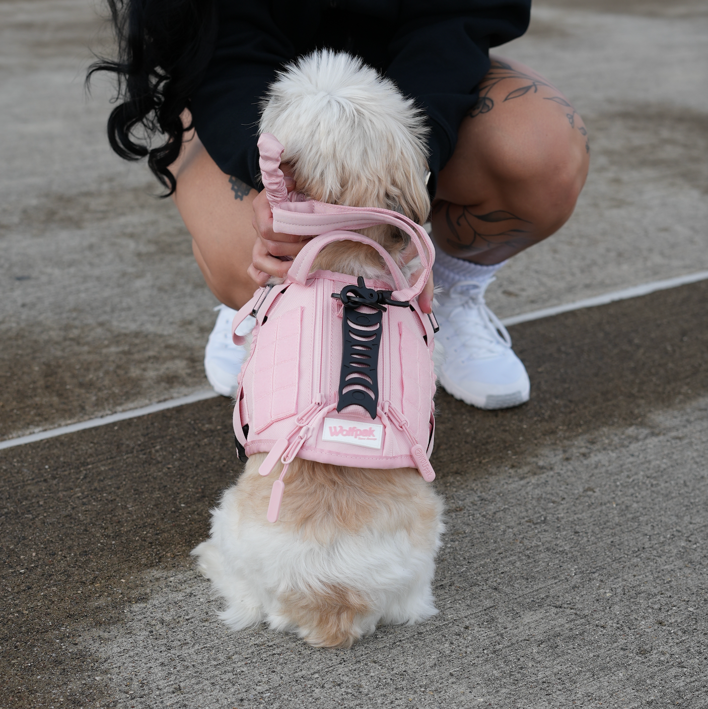 Dream Pink Tactical Dog Vest Harness