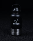 32oz Stainless Steel Insulated Water Bottle with Storage Compartments