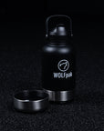 32oz Stainless Steel Insulated Water Bottle with Storage Compartments