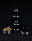 32oz Stainless Steel Insulated Water Bottle with Storage Compartments