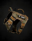 Camo Tactical Dog Vest Harness