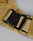 Khaki Tactical Dog Vest Harness