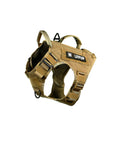 Khaki Tactical Dog Vest Harness