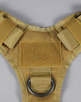 Khaki Tactical Dog Vest Harness