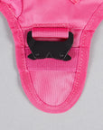 Neon Pink Tactical Dog Vest Harness