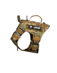 Camo Tactical Dog Vest Harness