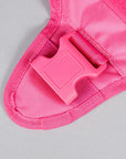 Neon Pink Tactical Dog Vest Harness