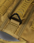 Khaki Tactical Dog Vest Harness