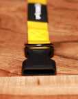 Adjustable Nylon Dog Collar Sunkiss Yellow