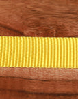 Adjustable Nylon Dog Collar Sunkiss Yellow
