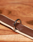 Luxury Dog Collar Sepia Brown & Neutral