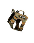 Camo Tactical Dog Vest Harness