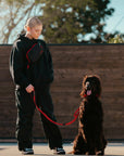 Tactical Seat Belt Leash Elite Red