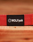 Adjustable Nylon Dog Collar Savage Red