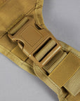 Khaki Tactical Dog Vest Harness