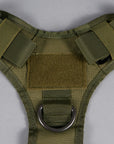 OD Green Tactical Dog Vest Harness