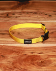 Adjustable Nylon Dog Collar Sunkiss Yellow