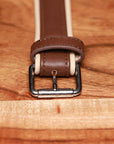 Luxury Dog Collar Sepia Brown & Neutral