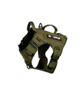 OD Green Tactical Dog Vest Harness