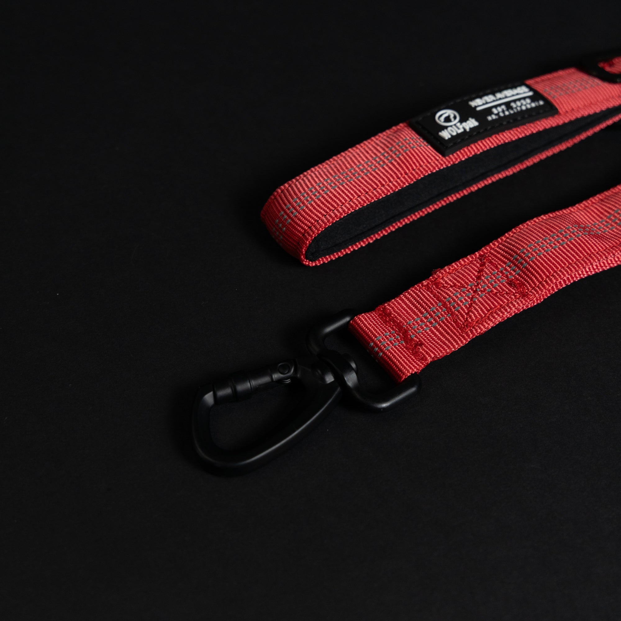 Tactical Seat Belt Leash Elite Red