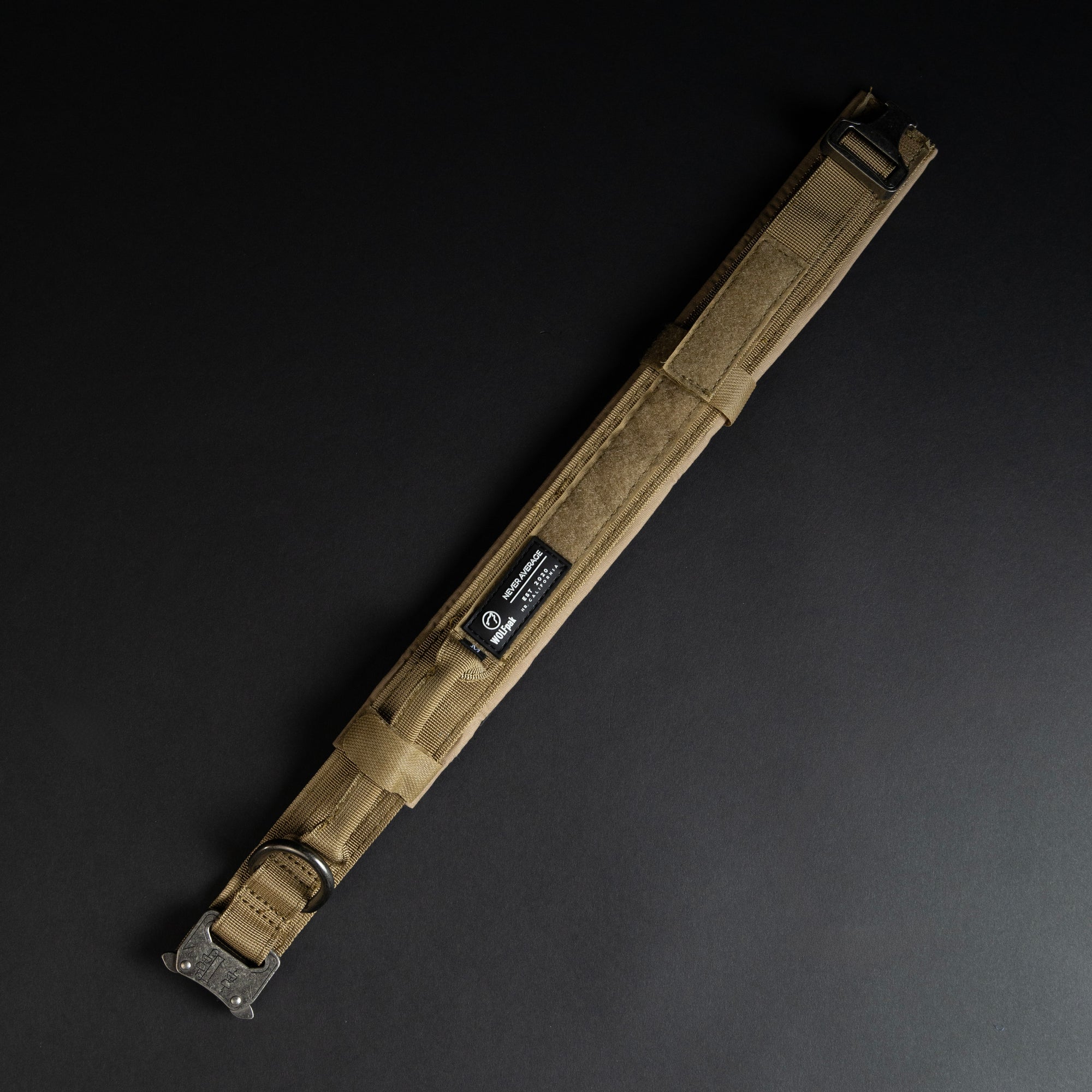 Tactical Dog Collar Khaki
