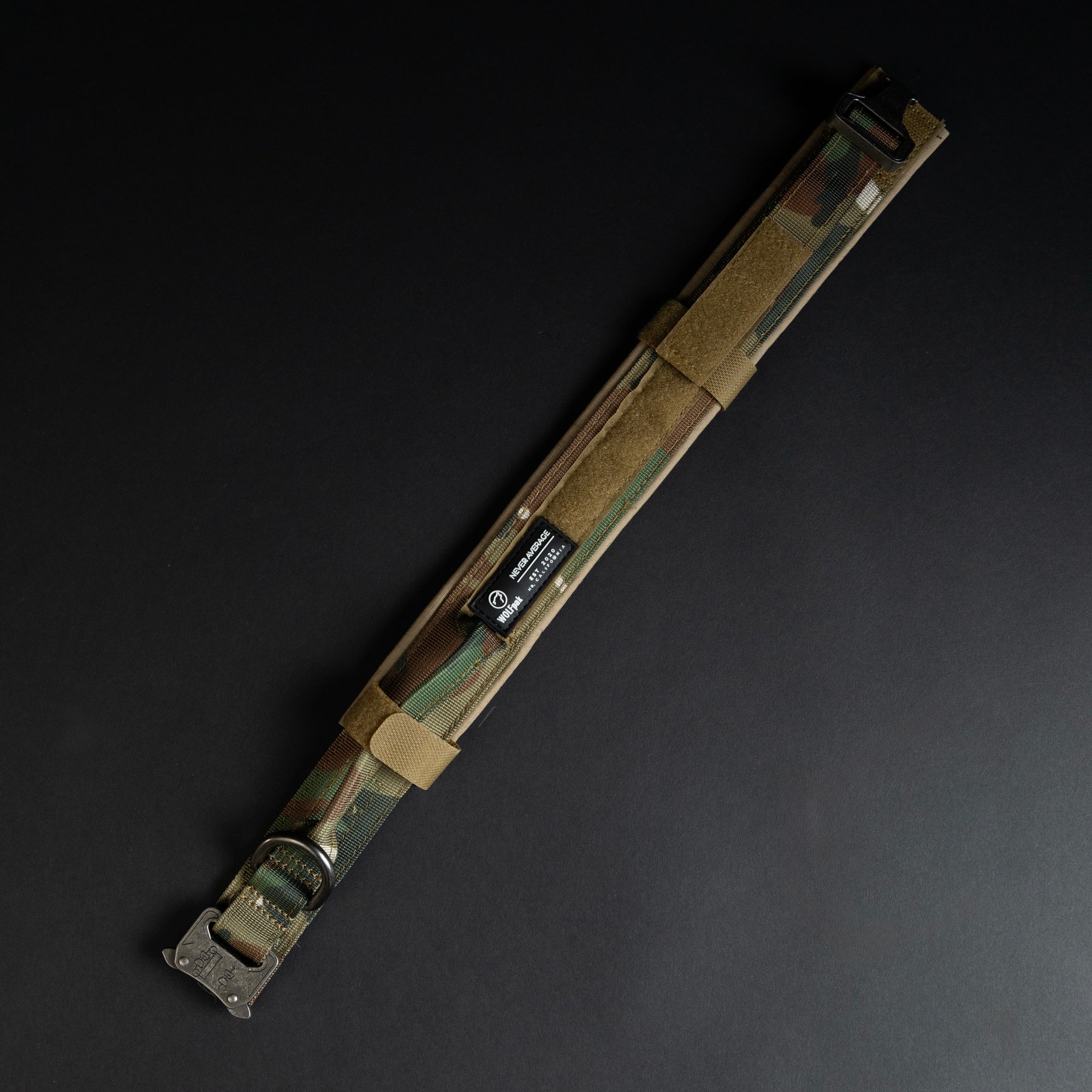 Tactical Dog Collar Camo